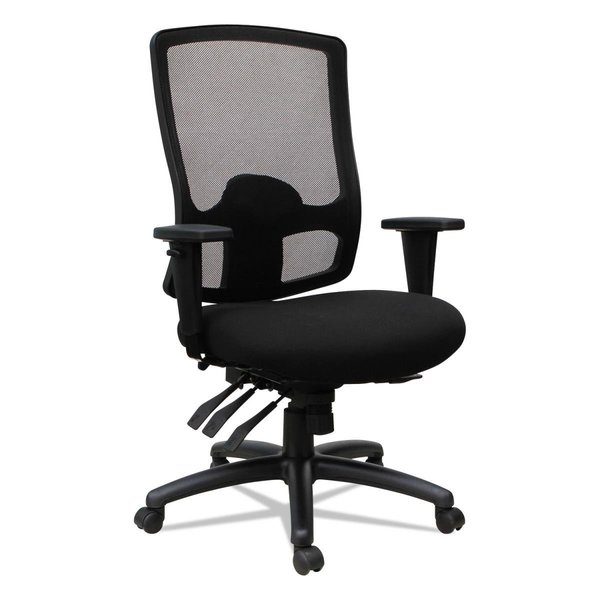 Fine-Line ALE Etros Series High-Back Multifunction with Seat Slide Chair, Black FI2492296